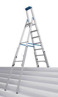 STABILO Teleskop-Stufen-StehLeiter