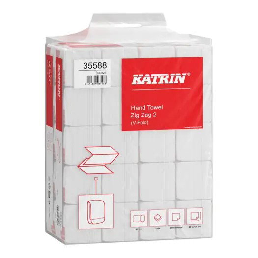 Katrin Papierhandtücher V-Falz 2