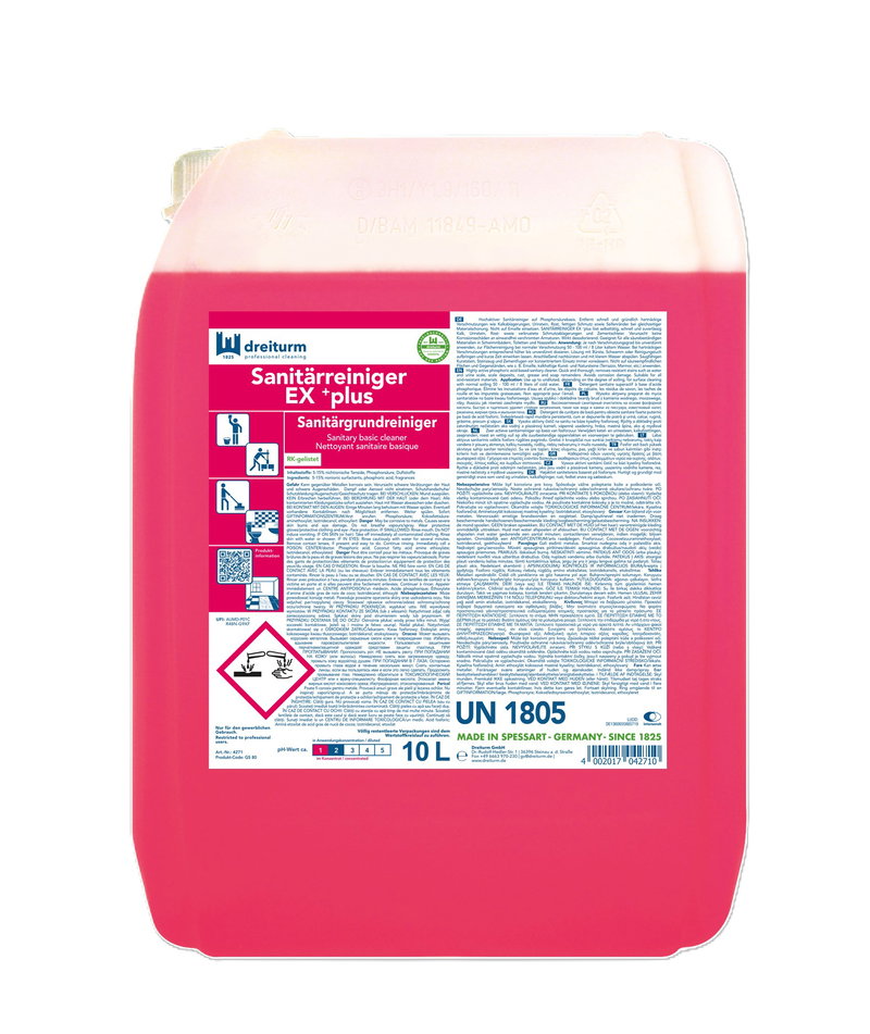 Dreiturm Sanitärreiniger Ex plus