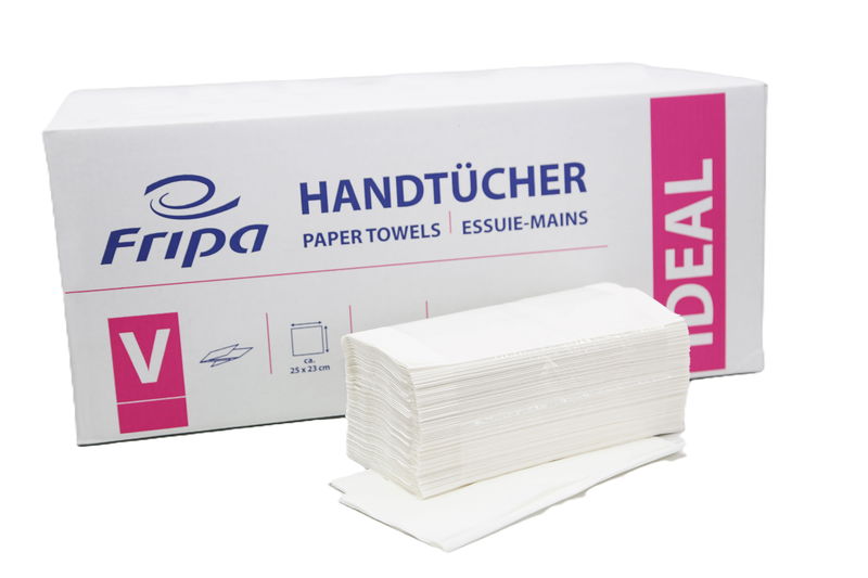 Fripa Papierhandtücher V-Falz 1