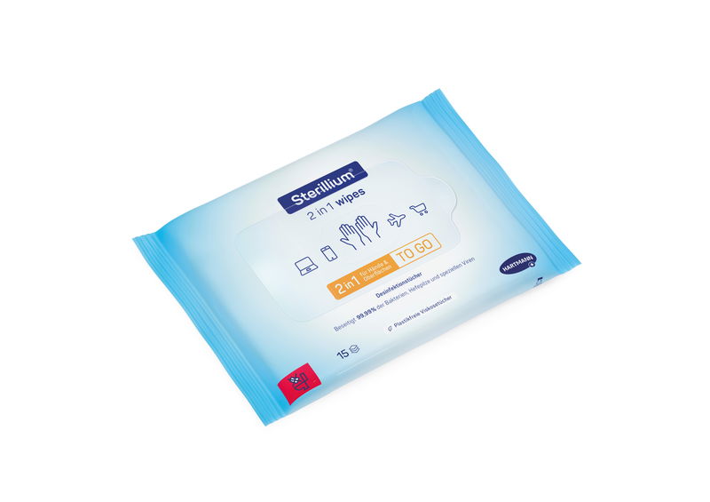 Hartmann Sertillium 2in1 wipes