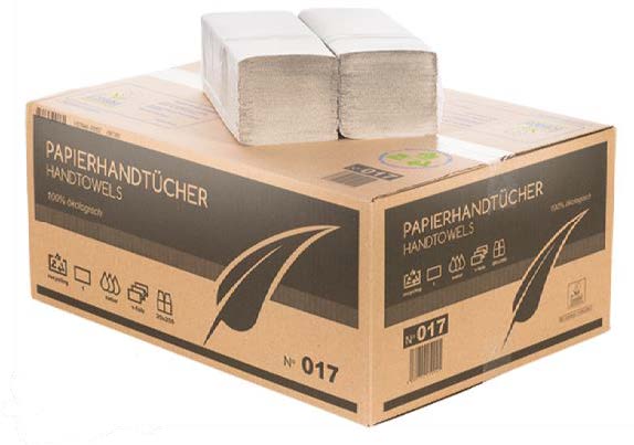 Papierhandtücher Eco V-Falz 1