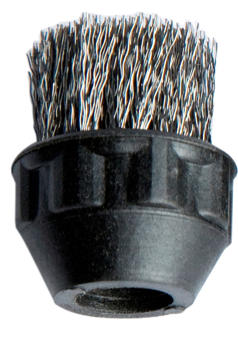 Dampf Drache Rundbürste Edelstahl 30 mm