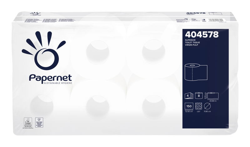 Papernet Toilettenpapier Superior 4/150