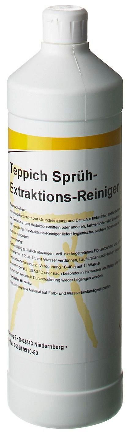 Teppich Sprüh-Extraktionsreiniger