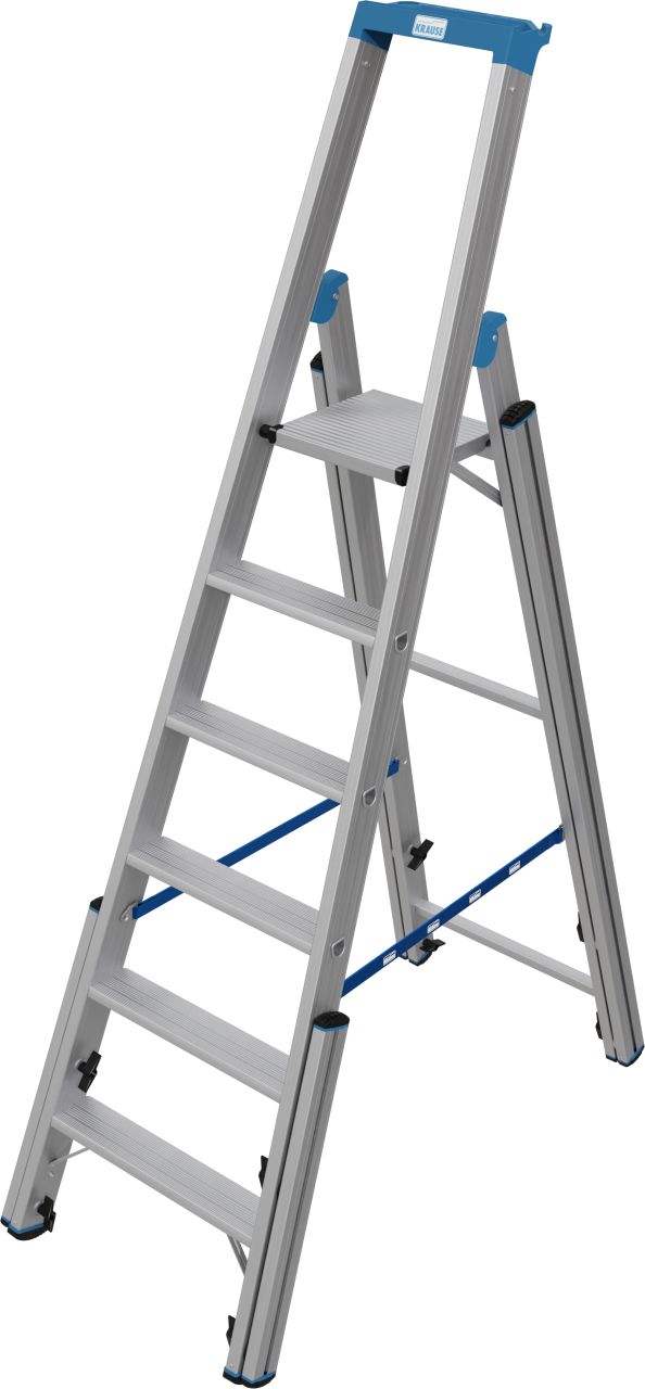 STABILO Teleskop-Stufen-StehLeiter