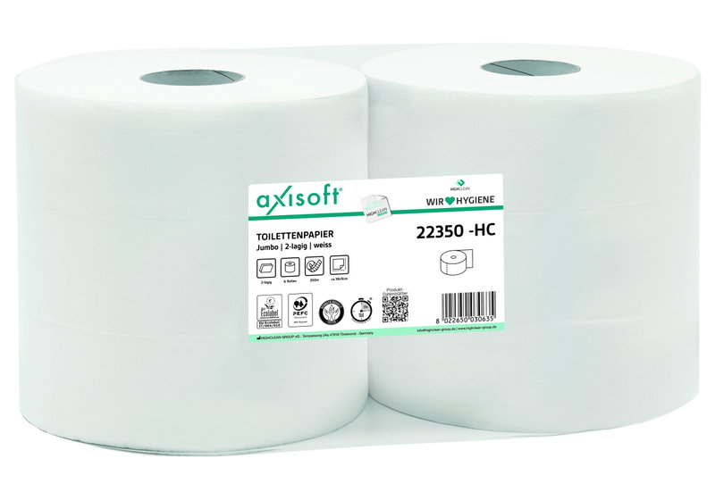 axisoft Toilettenpapier Maxi Jumbo