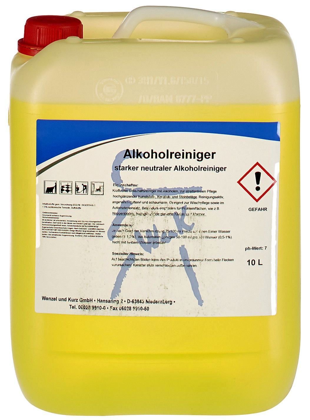 Alkoholreiniger AR fix, 5 Liter Kanister main image 1