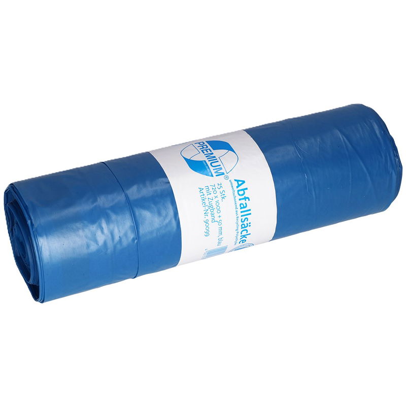 Deiss Müllsack 120 Ltr. Premium blau 50 my