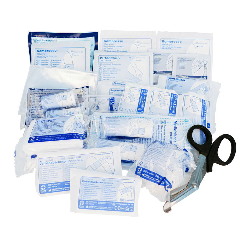 Gramm Verbandstofffüllung