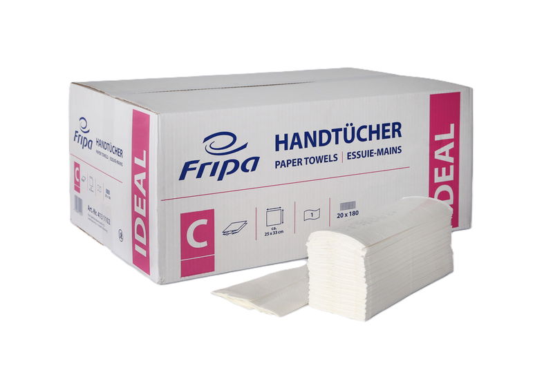 Fripa Papierhandtücher C-Falz 1