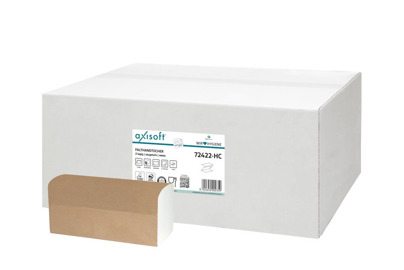 axisoft Papierhandtücher V-Falz 2