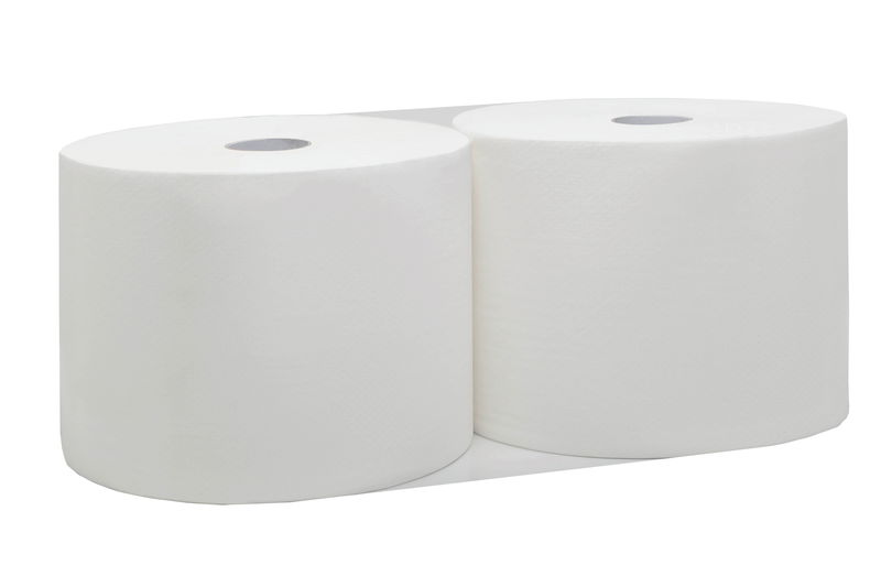 Putzpapierrolle weiß 2/1500
