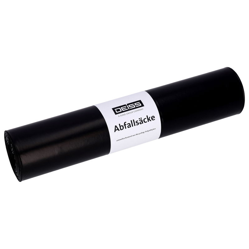 Deiss Müllsack 120 Ltr. schwarz 34 my