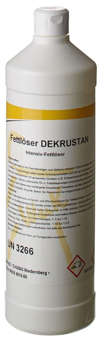 Fettlöser Dekrustan