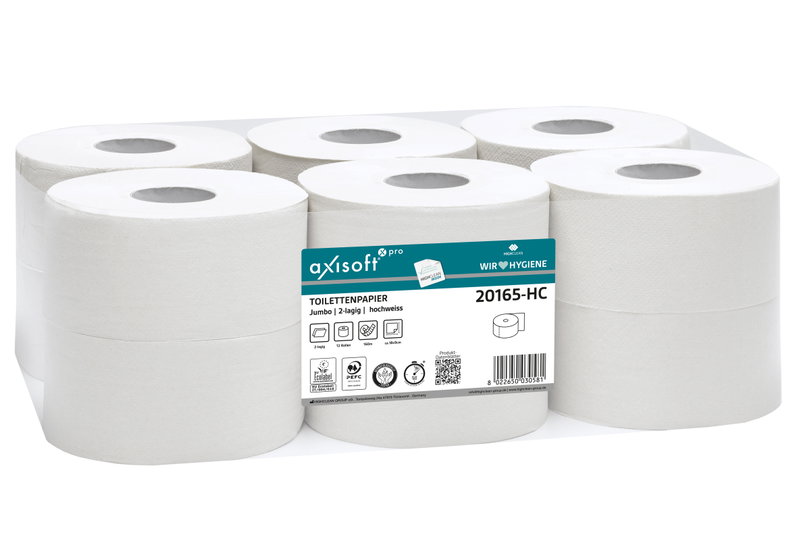 axisoft pro Toilettenpapier Mini Jumbo