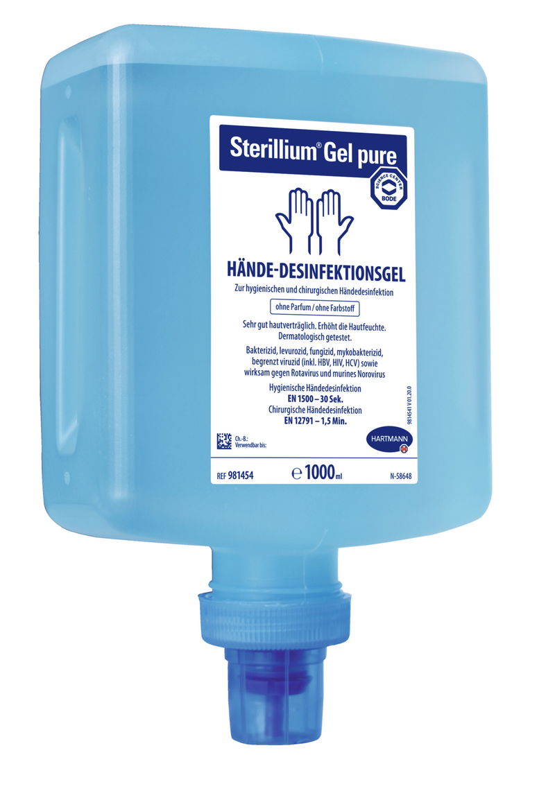 Hartmann Sterillium Gel pure Clean Safe