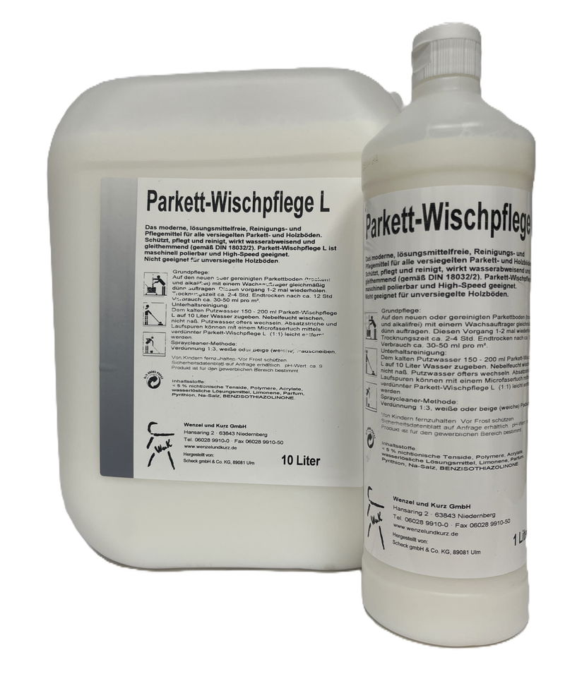Parkett-Wischpflege L