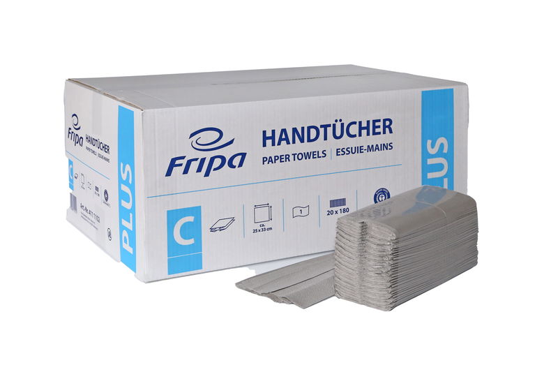Fripa Papierhandtücher C-Falz 1