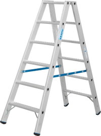 STABILO Stufen-DoppelLeiter R13, 2 x 6