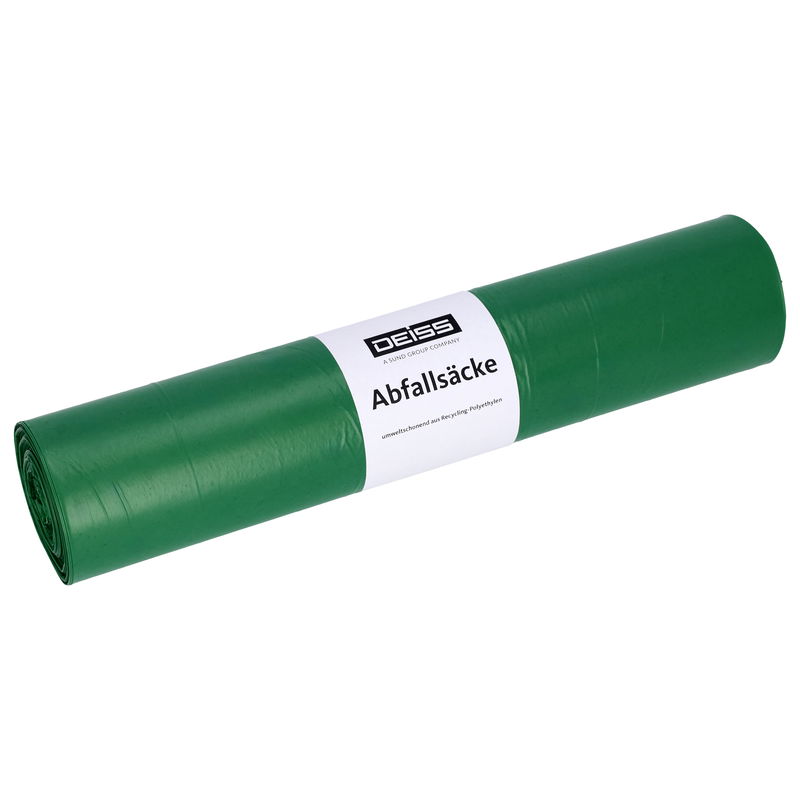 Deiss Müllsack 120 Ltr. grün, gelb, rot 35 my
