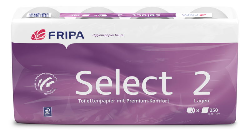 Fripa Toilettenpapier Select 2/250