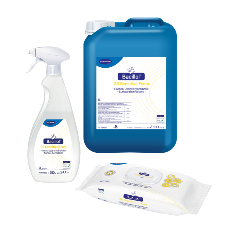 Hartmann Bacillol 30 Sensitiv Foam