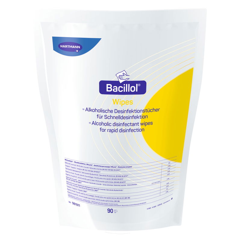 Hartmann Bacillol Wipes - Standbodenbeutel