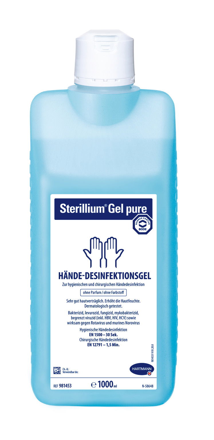 Hartmann Sterillium Gel pure 1000 ml