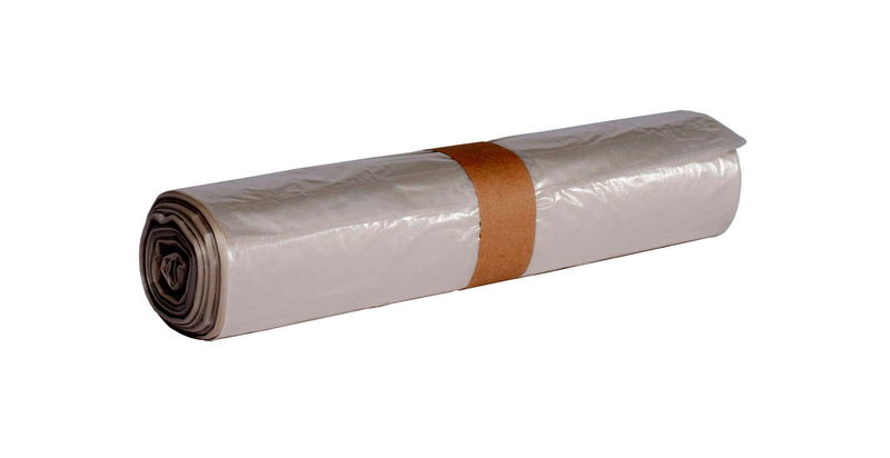 Müllsack 120 Ltr. transparent 35 my