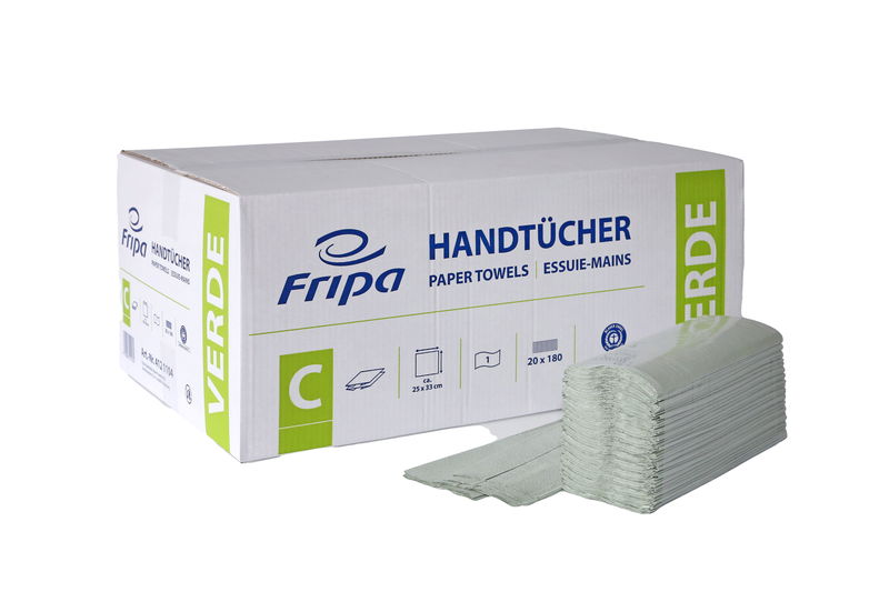 Fripa Papierhandtücher C-Falz 1