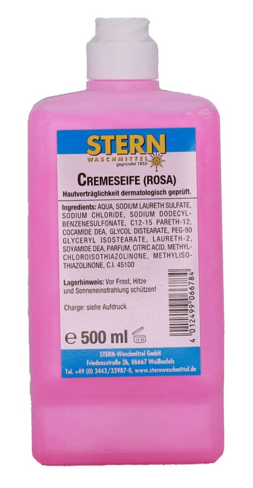 Stern Seifenpatrone Typ C 500 rosa