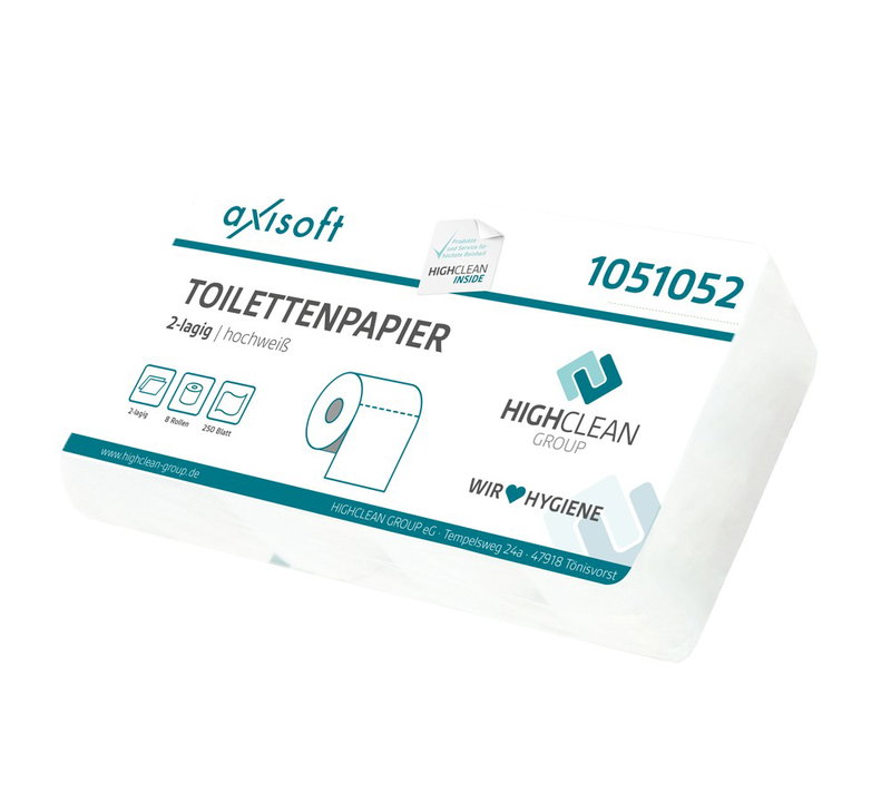 axisoft Toilettenpapier 2/250