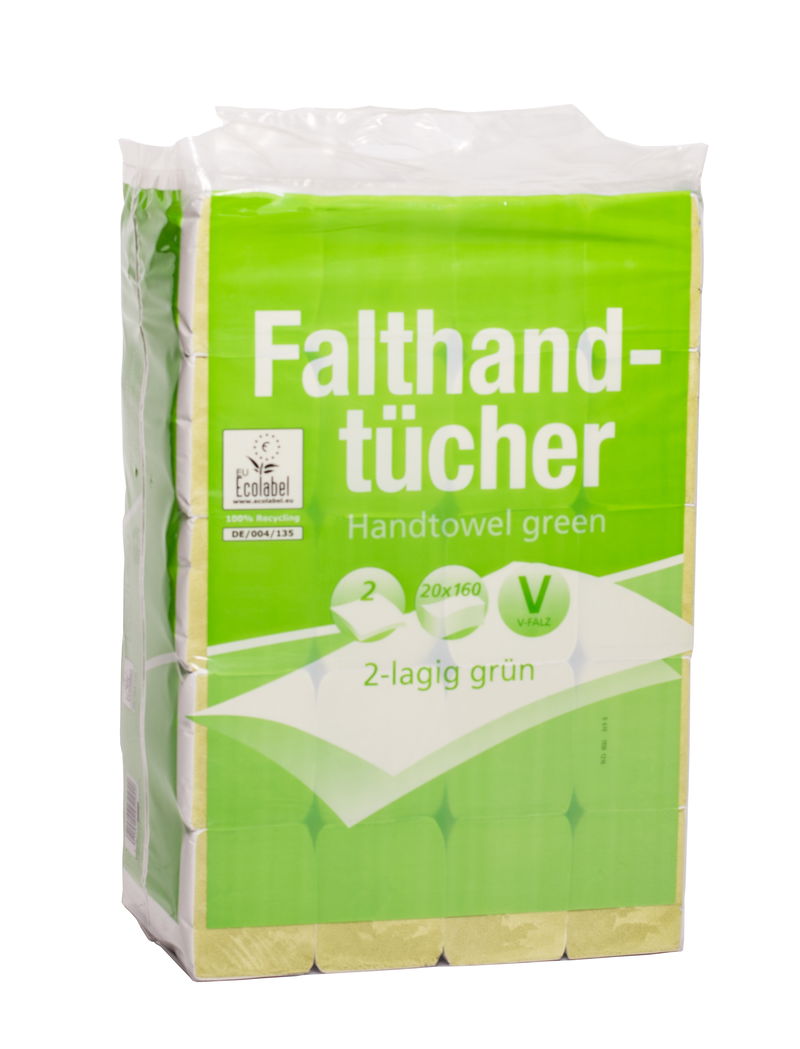 Papierhandtücher V-Falz 2