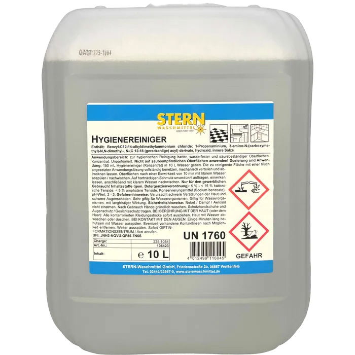 Stern Desinfektionsreiniger