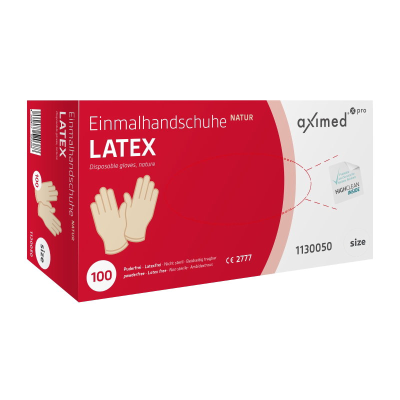 aximed pro Einmalhandschuhe Latex