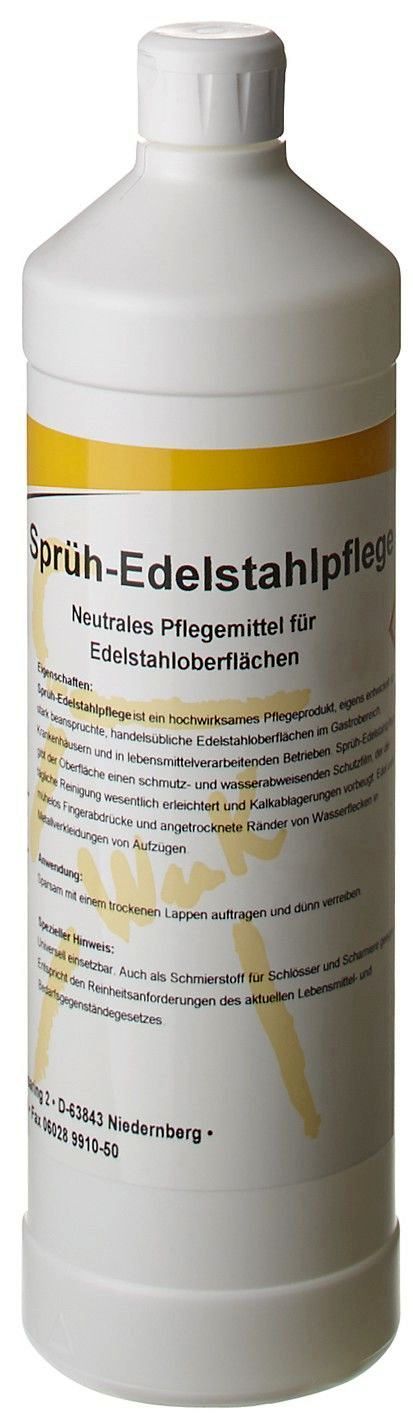 Sprüh-Edelstahlpflege