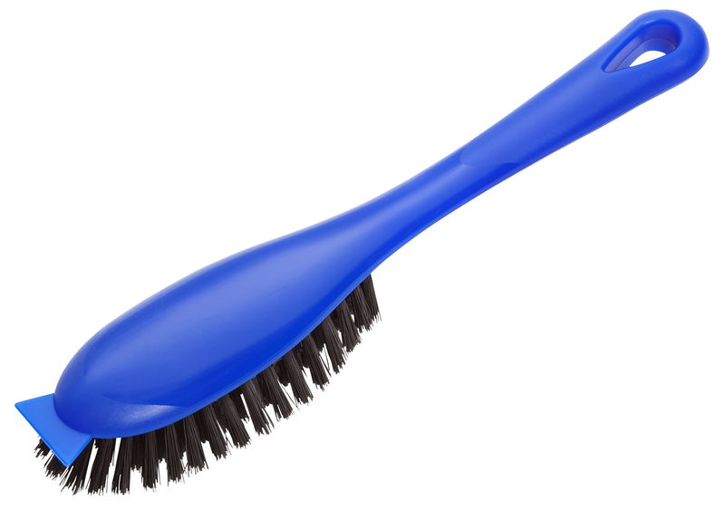 Haug Stielscheuerbürste mit Schabekante